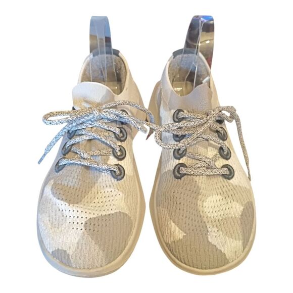 Allbirds Women's Tree Dasher 2 - Blizzard Light Grey Camouflage Size 8 - Picture 5 of 6